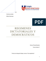 Investigación de Regímenes Dictatoriales y Democráticos