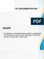 Pagsipi at Dokumentasyon