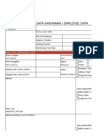 Biodata Karyawan