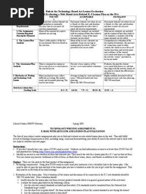 Lesson Plan Arts