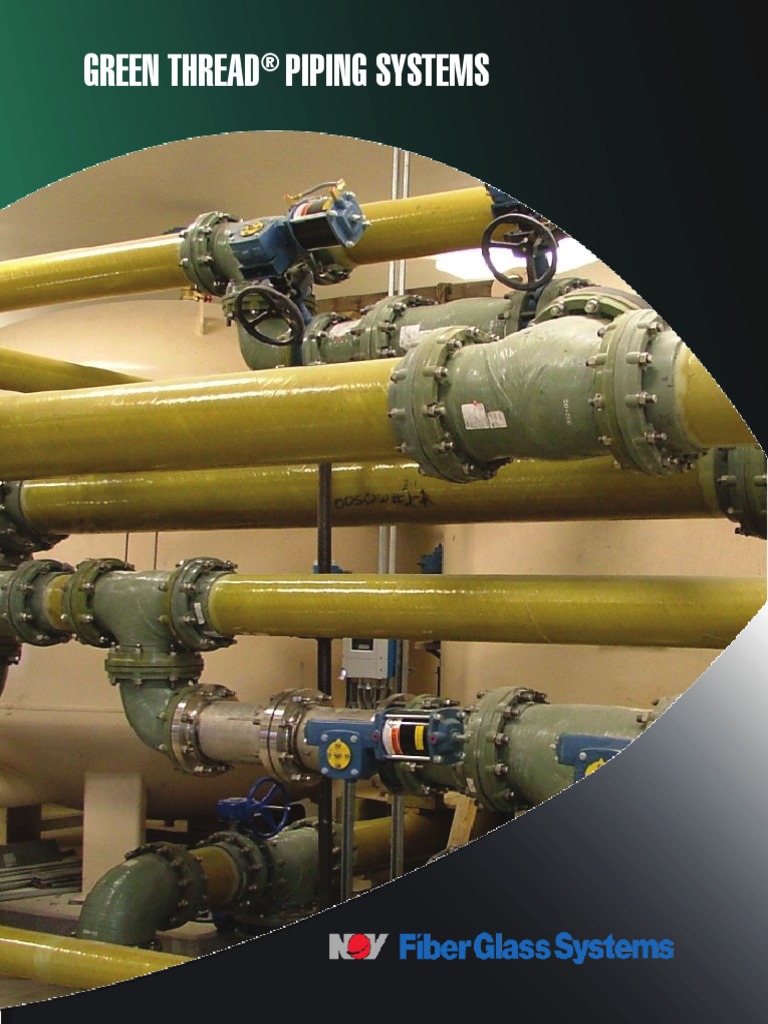 Smith Fibercast Green Thread Performance Plus Fiberglass Pipe Piping