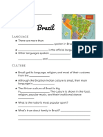 Brazil PPT Worksheet