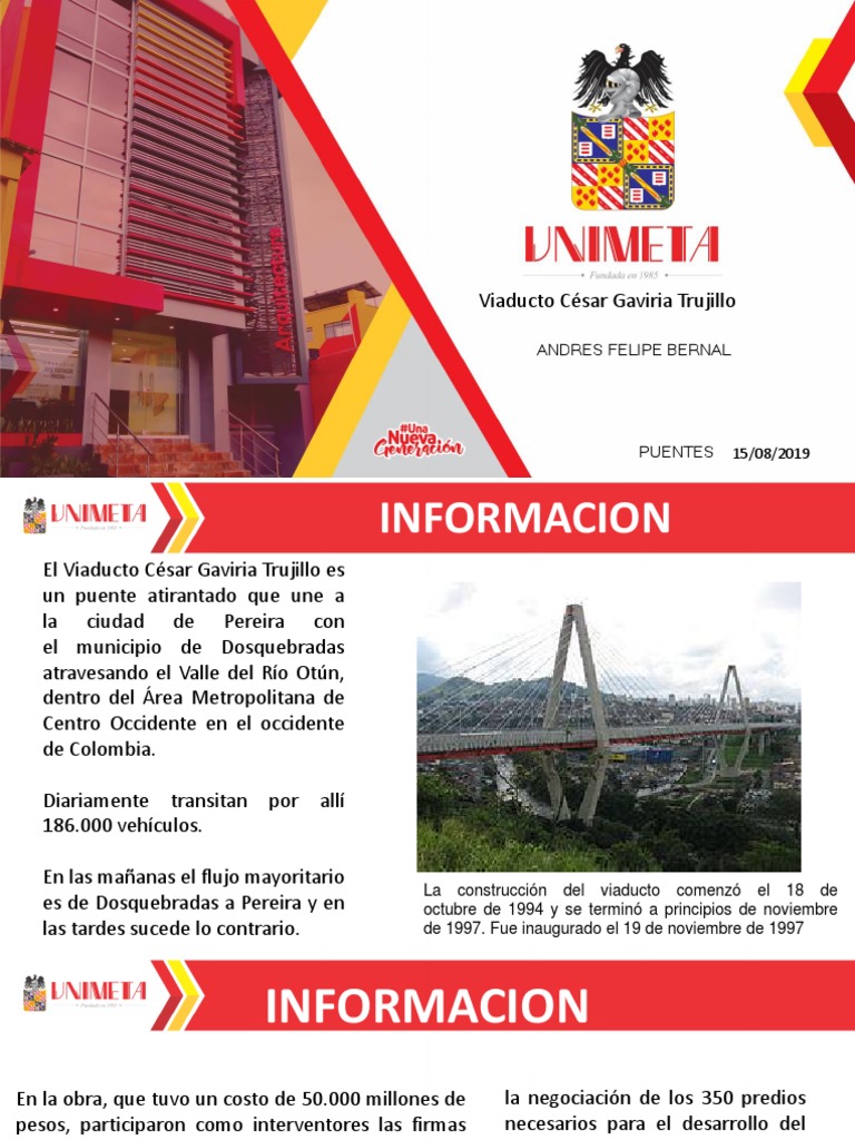 Exposicion Puentes Puente Ingenieria
