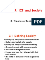 3.1 Theories of Society