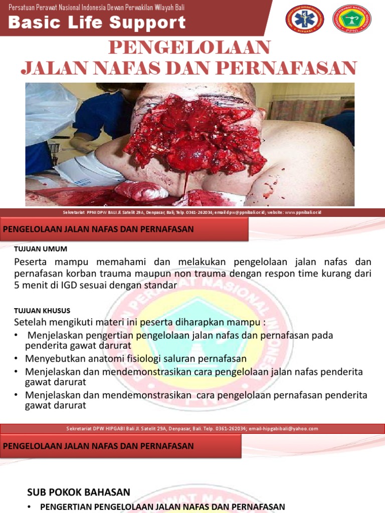 Pengelolaan Jalan Nafas dan Pernafasan | PDF
