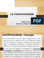 La Nacionalidad