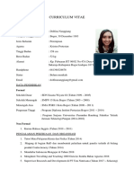 Curriculum Vitae Terbaru