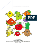 Proyecto Transversal Alimentacion Saludable 2019-2020