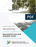 Kecamatan Balinggi Dalam Angka 2019