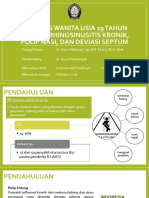 Seorang Wanita Usia 19 Tahun Dengan Rhinosinusitis Kronik