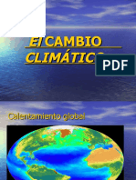 El Cambio Climatico y Sus Consecuencias