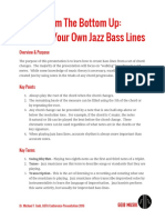 Jazz Bass-Lines