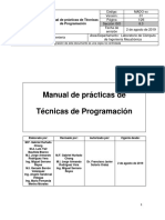 MADO - XX Técnicas de Programación