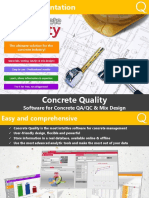 Concrete Quality: Software For Concrete QA/QC & Mix Design
