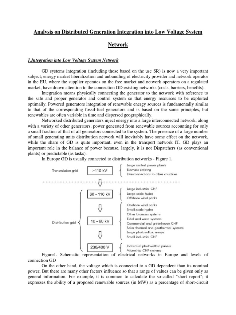 Enhancing Low Voltage Renewable Integration | PDF | Hydroelectricity ...