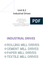 Unit 8.2 Industrial Drives: R.Reddy Prasad Assistant Professor EEE Dept. Mobile No:+91 9494747497