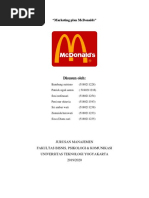 Marketing Plan McDonalds