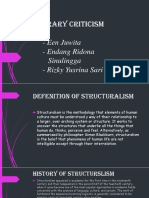 Literary Criticism: By: - Een Juwita - Endang Ridona Sinulingga - Rizky Yusrina Sari Sirait