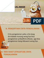 Crita Pengalaman