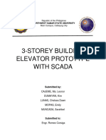3-Storey Building Elevator Prototype With Scada