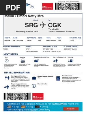 Boarding Pass