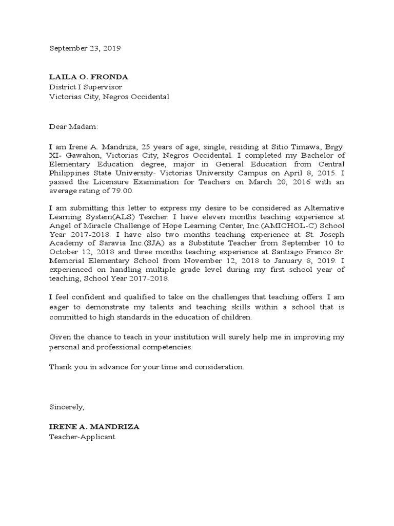 Als Letter | PDF