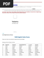 1000 English Verbs Forms | PDF | Verb