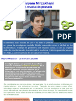 Ciencia - Maryam Mirzakhani - Matematica Iraní