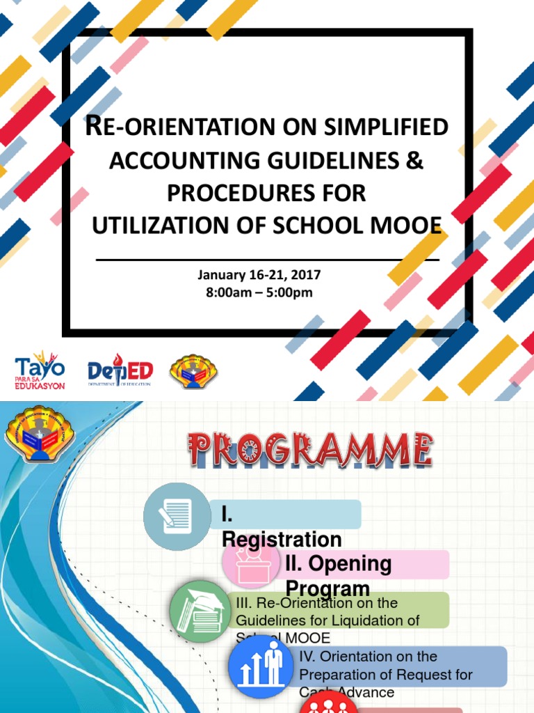 MOOE Utilization and Liquidation Guidelines | PDF | Receipt | Business