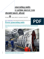 9 Power Generating Units Grouped by Prime Mover You Should Know About