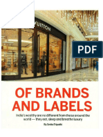 The Luxury of Brands and Labels