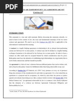 Essentials of a Valid Contract | PDF | Offer And Acceptance | Consideration