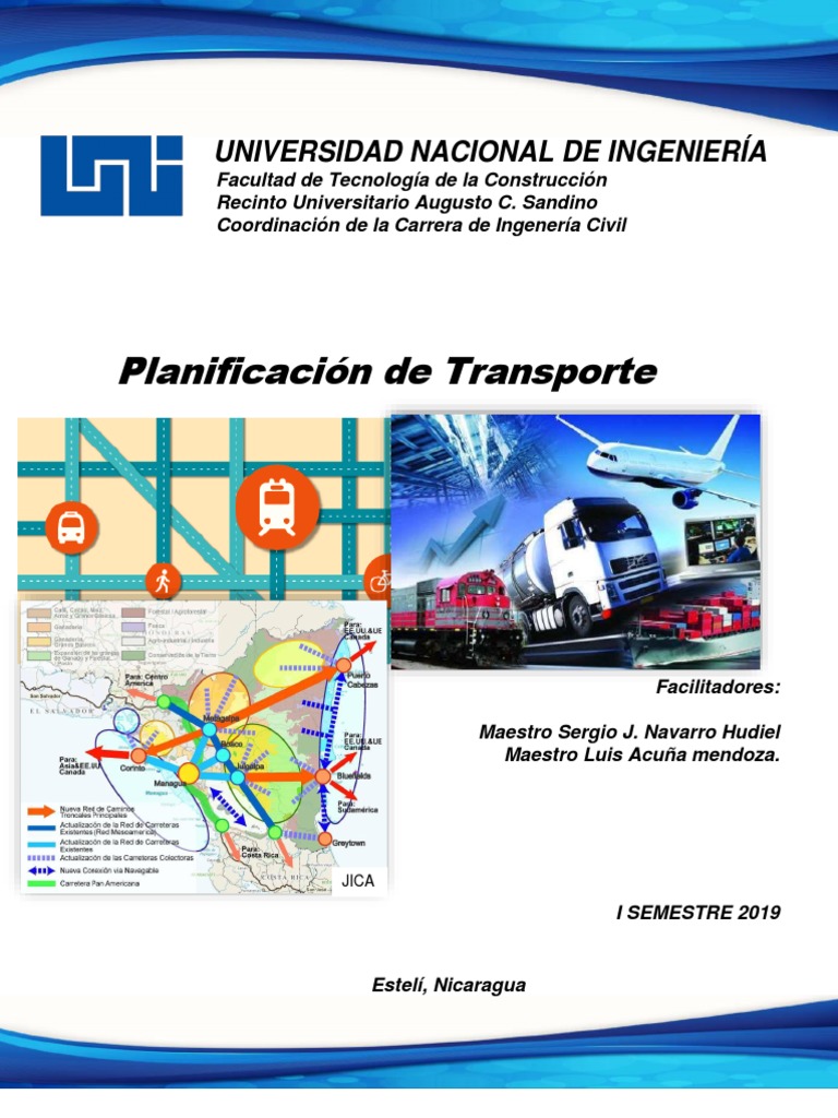 Planificación de Transporte en Nicaragua | PDF | Transporte | Planificación