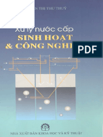 Xử Lý Nước Cấp Sinh Hoạt - Công Nghiệp (NXB Khoa Học Kỹ Thuật 2000) - Nguyễn Thị Thu Thủy, 261 Trang