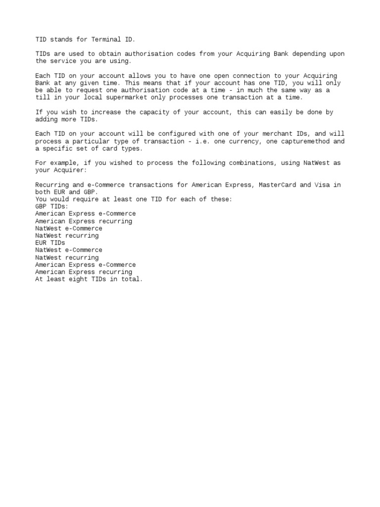 Terminal ID Apa Sih Definisinya | PDF | Finance & Money Management | Law