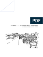 Proposed Road Operation and Maintenance Plan Summary