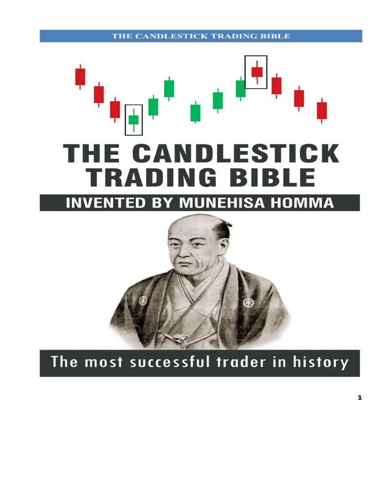 THE CANDLESTICK TRADING BIBLE = INVENTED BY MUNEHISA HOMMA INDONESIA = CANON E410