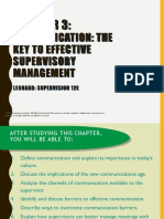 Communication: The Key To Effective Supervisory Management: Leonard: Supervision 12E