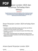 Perjanjian London 1824 Dan Kesannya Terhadap Alam Melayu Pdf