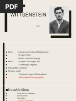 Later Wittgenstein