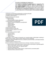 Modul Elemente de Statistica Si Informatica Medicala