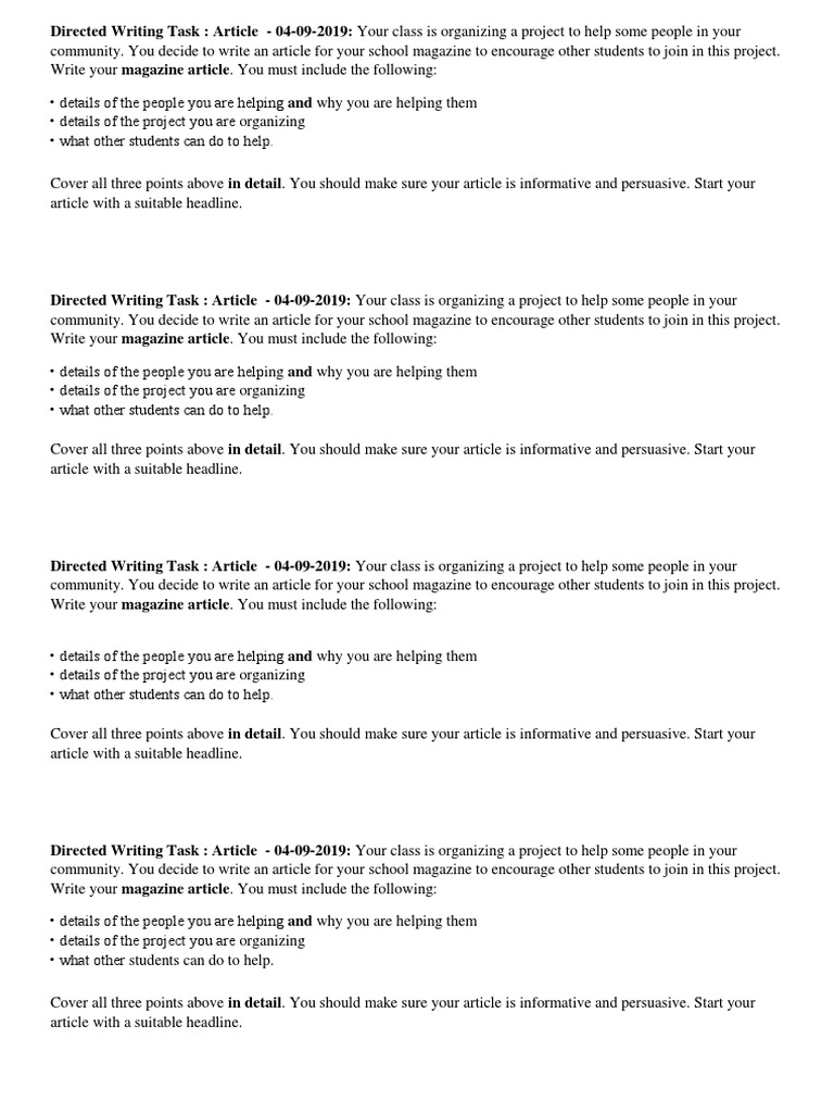 Article Writing  PDF