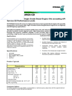 Petronas Urania CD: High-Performance Single Grade Diesel Engine Oils Exceeding API Service CD Performance Levels