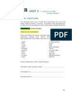 Unit 3 - : Vital Functions