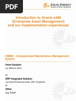 Introduction To Oracle Enterprise Asset Management