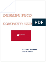 Zomato's Journey as a Top Food Delivery Platform