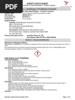 16-Point MSDS Overview | PDF | Toxicity | Prevention