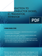 Introduction To Semiconductor Diodes, Ic, Transistor