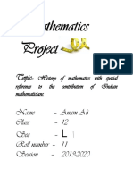 Maths Project