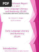 Early Language Literacy and Numeracy | PDF | Literacy | Kindergarten